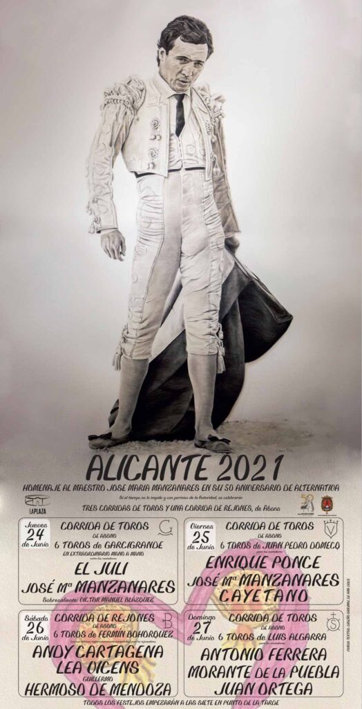 carteles toros Alicante 2021