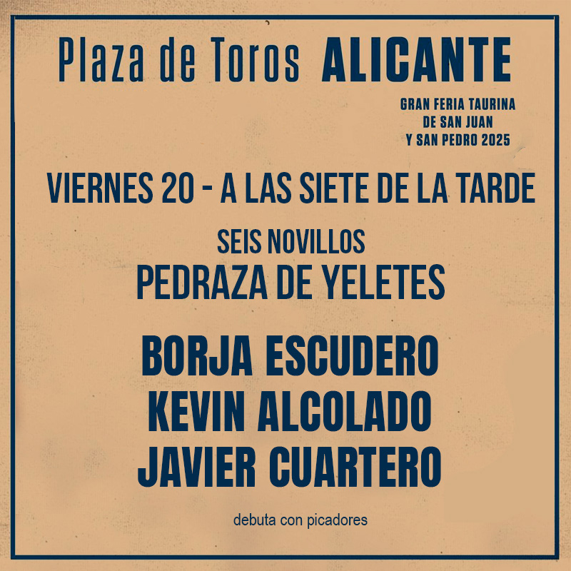 Plaza de toros de Alicante - Entradas Feria de San Juan