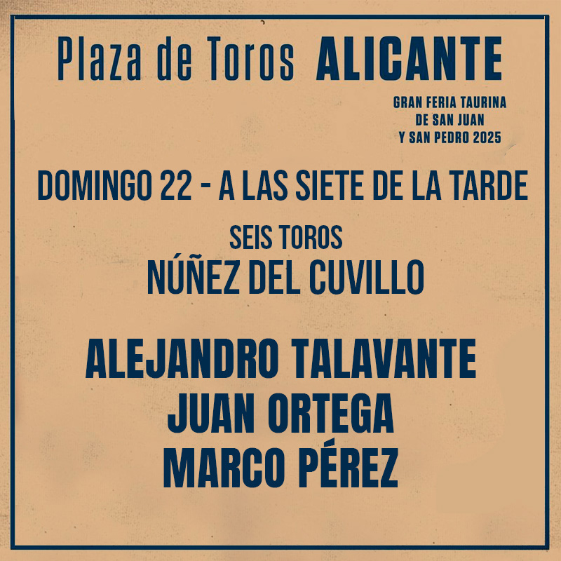 Plaza de toros de Alicante - Entradas Feria de San Juan