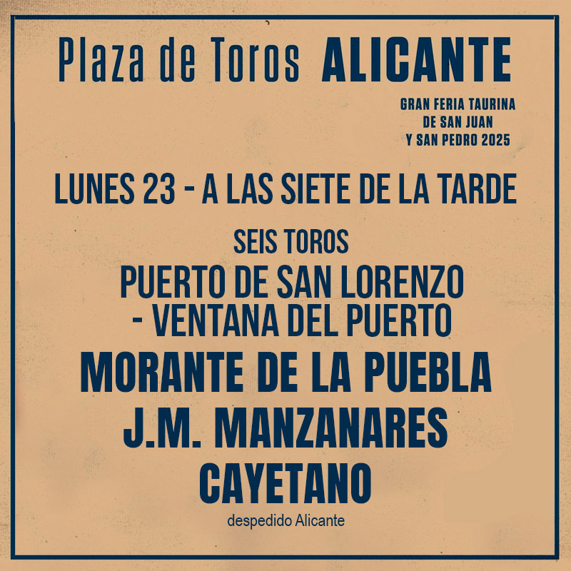 Plaza de toros de Alicante - Entradas Feria de San Juan