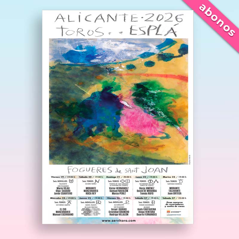 Abono Toros Alicante 2026